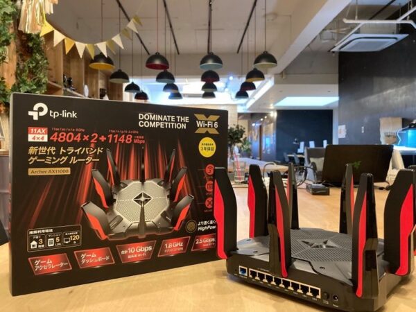 コワーキングスペース秘密基地のWi-Fi設備